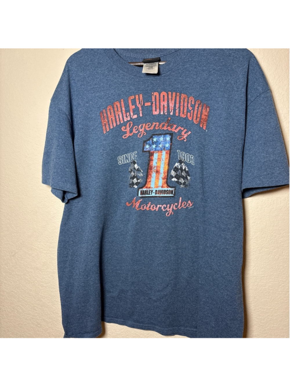 Harley Davidson authentic store tee, Tripp's in Amarillo TX NWOT XL - Picture 5 of 7